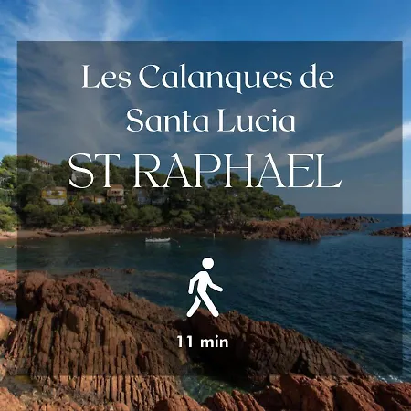 公寓 Capraphea T2 With Seaview,balcony,parking,ac,wifi.