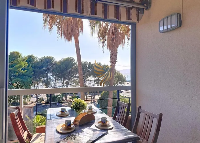 アパート Capraphea T2 With Seaview,balcony,parking,ac,wifi.