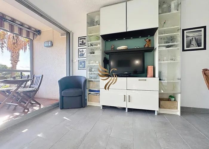 アパート Capraphea T2 With Seaview,balcony,parking,ac,wifi.