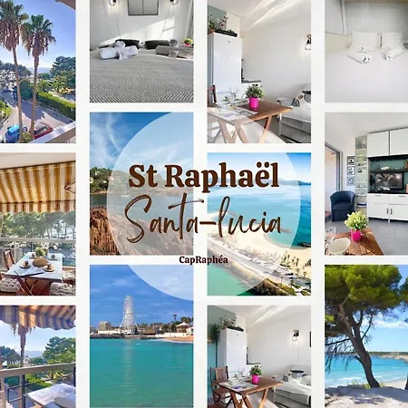 Capraphéa T2 With Seaview,balcony,parking,ac. Saint-Raphaël